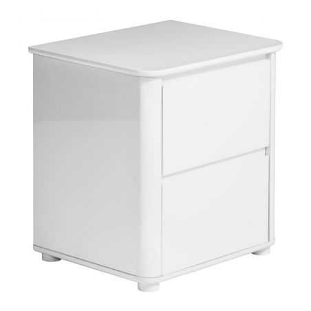 Milky Way White Gloss Bedside Table Cabinet Bedroom Smithers of Stamford £195.00 Store UK, US, EU, AE,BE,CA,DK,FR,DE,IE,IT,MT...