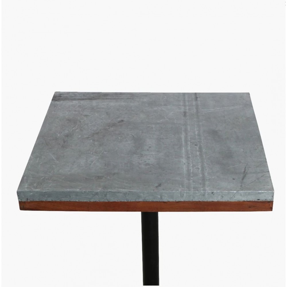 Zinc Topped Dining Table – Industrial Style Commercial Collective £350.00