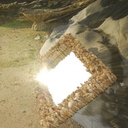 Luxury Driftwood Mirror | Rustic Coastal Decor | Smithers UK Smithers Garden &pound;300.00 Bathroom Reclaimed Wood product_features