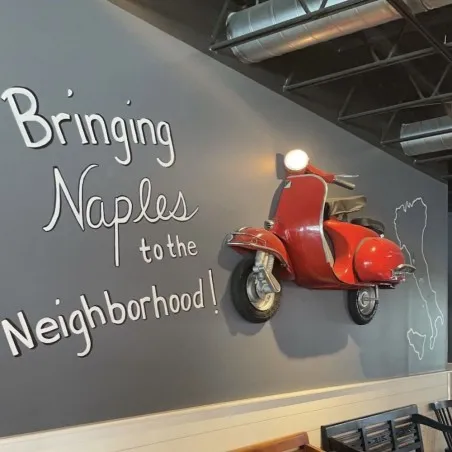 Vespa Scooter Wall Art Smithers Signs &pound;2,200.00 product_features