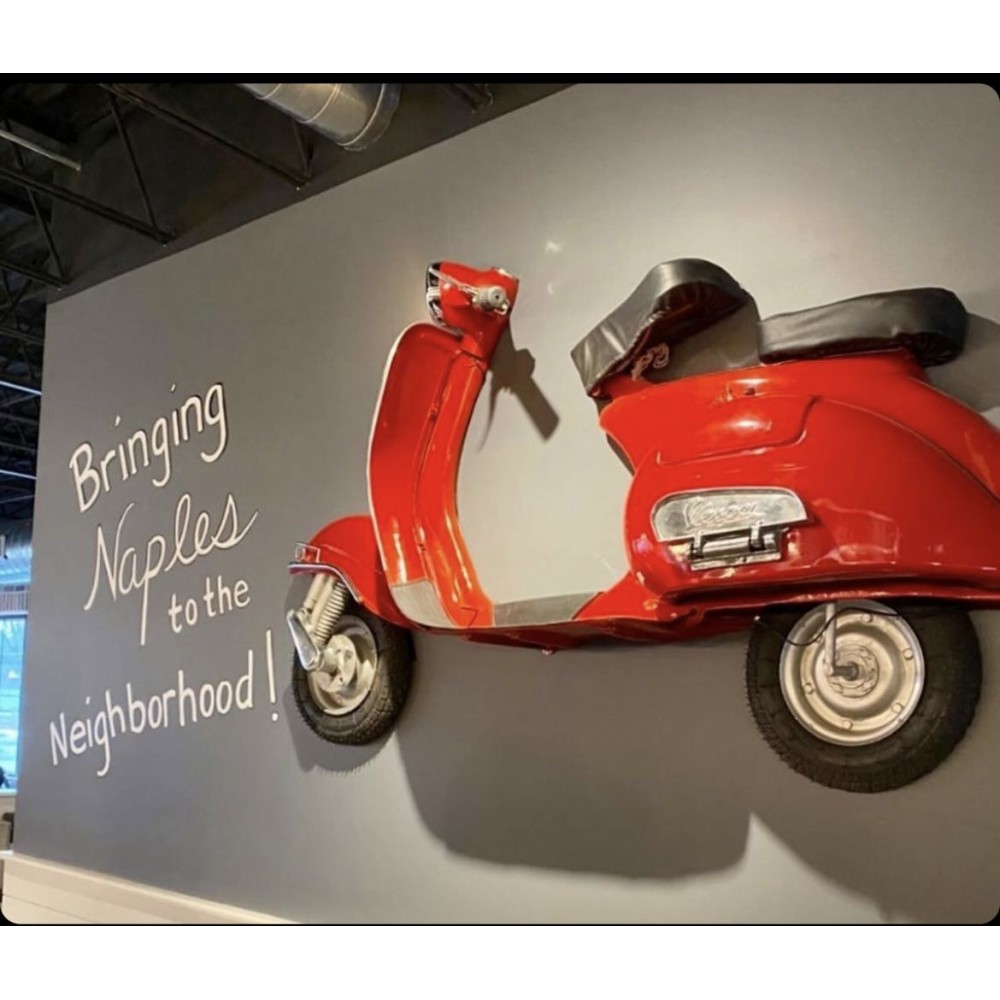 Vespa Scooter Wall Art Smithers Signs £2,200.00      product_features