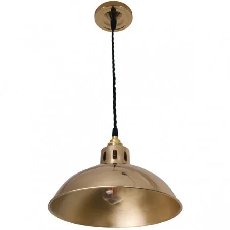 Industrial Pendant Light Smithers Pendant Lighting £308.00 Spun Brass product_features