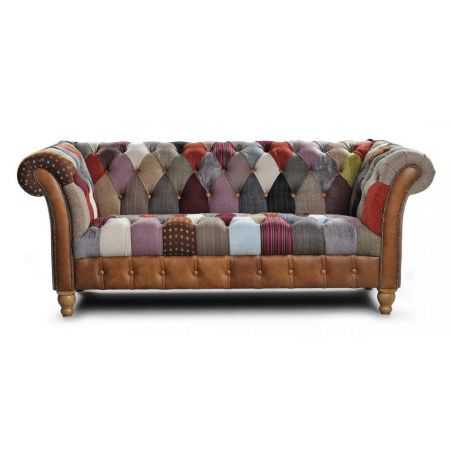 Harlequin Patchwork Sofa Sofas and Armchairs Smithers of Stamford £1,900.00 Store UK, US, EU, AE,BE,CA,DK,FR,DE,IE,IT,MT,NL,N...