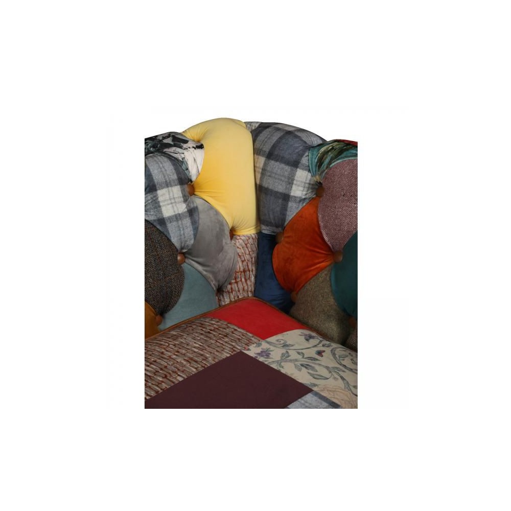 Patchwork Sofa – Designer Statement Sofa for Bold Interiors Smithers Premium Sofas & Armchairs – Vintage, Retro, Modern & Fun...