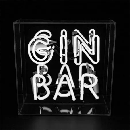 Gin Bar Neon Light Sign &ndash; Glass Tube for Home Bar Locomocean Your Custom Neon Sign & Neon Signs | Handmade in London by Smith...