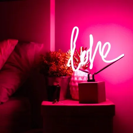 Pink Love Neon Lamp for Bedrooms & Gifts Seletti Your Custom Neon Sign & Neon Signs | Handmade in London by Smithers &pound;89.00 ...