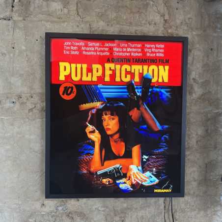 Pulp Fiction Neon Art Framed Poster Neon Signs  £299.00 Store UK, US, EU, AE,BE,CA,DK,FR,DE,IE,IT,MT,NL,NO,ES,SEPulp Fiction ...