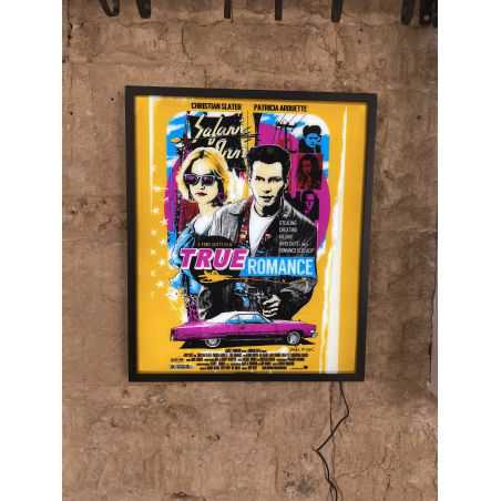 True Romance Neon Art Poster Neon Signs  £299.00 Store UK, US, EU, AE,BE,CA,DK,FR,DE,IE,IT,MT,NL,NO,ES,SETrue Romance Neon Ar...
