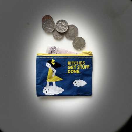 Bitches Get Stuff Done Small Coin Purse Retro Gifts  £6.75 Store UK, US, EU, AE,BE,CA,DK,FR,DE,IE,IT,MT,NL,NO,ES,SE