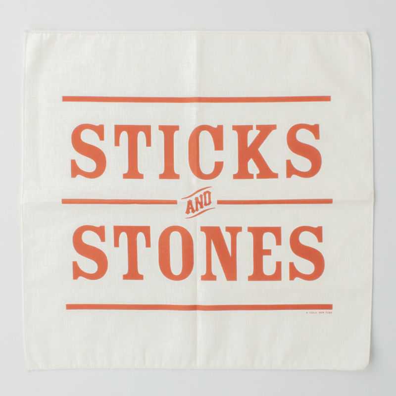 Handkerchief Sticks & Stones Retro Gifts  £11.50 Store UK, US, EU, AE,BE,CA,DK,FR,DE,IE,IT,MT,NL,NO,ES,SE