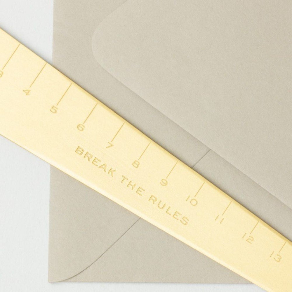 Brass Letter Opener 'Break The Rules' Gifts £14.00