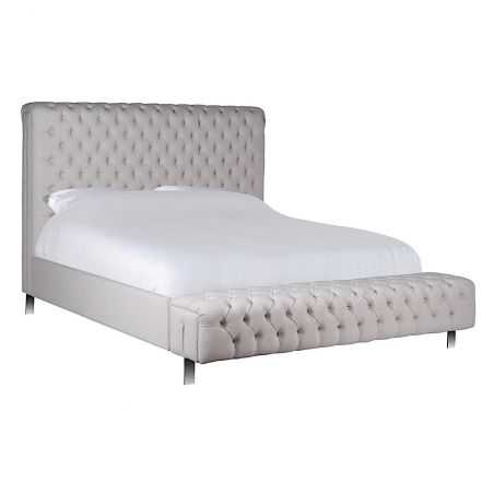 Grey Super King Size Bed With Footboard Bedroom Smithers of Stamford £2,440.00 Store UK, US, EU, AE,BE,CA,DK,FR,DE,IE,IT,MT,N...