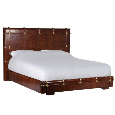 Jaipur Leather Super King Bed Bedroom Smithers of Stamford £3,200.00 Store UK, US, EU, AE,BE,CA,DK,FR,DE,IE,IT,MT,NL,NO,ES,SE...