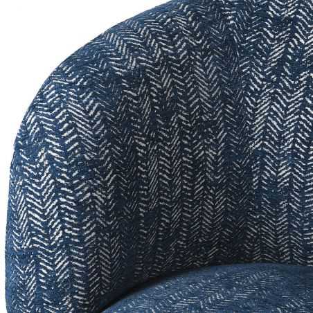 Blue Herringbone Bedroom Chair Sofas and Armchairs Smithers of Stamford £815.00 Store UK, US, EU, AE,BE,CA,DK,FR,DE,IE,IT,MT,...
