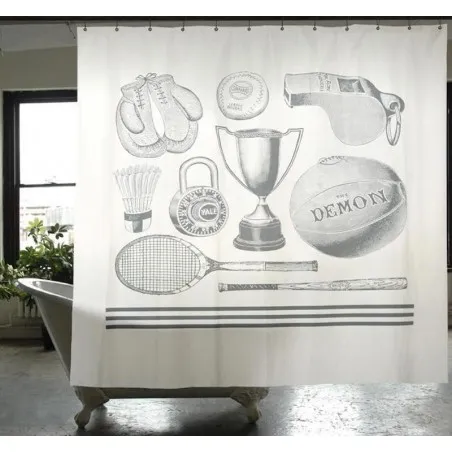 Cotton Shower Curtain  Bathroom £35.00      product_features