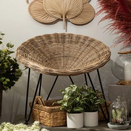 Satellite Rattan Bedroom Chair Retro Furniture £335.00 All Rooms Rattan Iron product_features