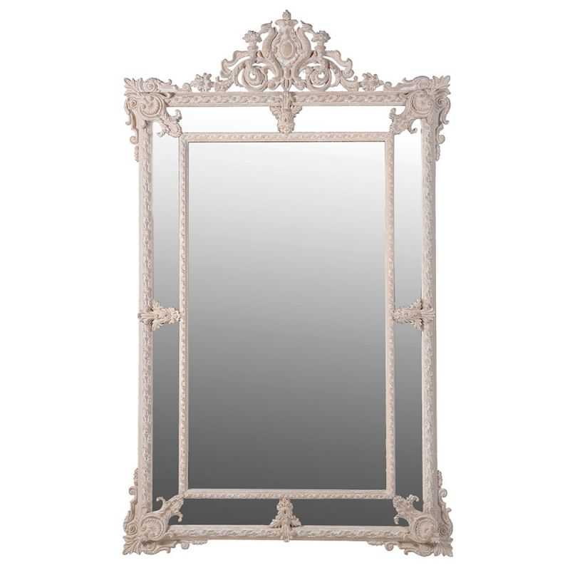 Cream White Classic Ornate Mirror Smithers Archives Smithers of Stamford £880.00 Store UK, US, EU, AE,BE,CA,DK,FR,DE,IE,IT,MT...