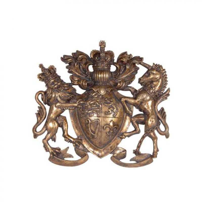 Brass Coat Of Arms Wall Plaque Wall Art Smithers of Stamford £45.00 Store UK, US, EU, AE,BE,CA,DK,FR,DE,IE,IT,MT,NL,NO,ES,SE