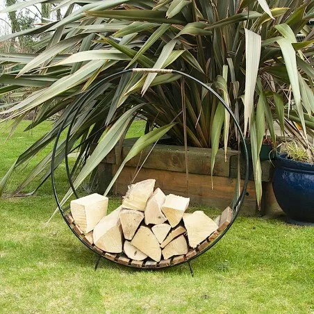 Bibisa Log Holder Fireplace Tidy Reclaimed Wood Furniture £316.00 product_features