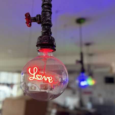 Neon Pendant Light Bulb Lighting Smithers of Stamford £30.00 Store UK, US, EU, AE,BE,CA,DK,FR,DE,IE,IT,MT,NL,NO,ES,SENeon Pen...