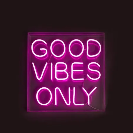 Good Vibes Only Neon Sign  Your Custom Neon Sign & Neon Signs | Handmade in London by Smithers £88.00      product_features