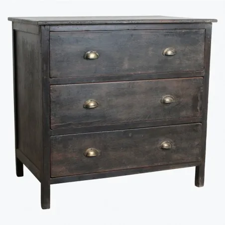 Vintage Black Chest of Drawers Antique Furniture £1,054.00 Hallway Hardwood product_features