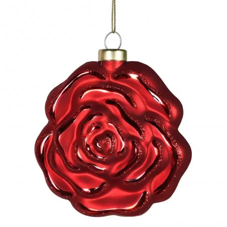 Red Rose Bauble Baubles £7.00 product_features