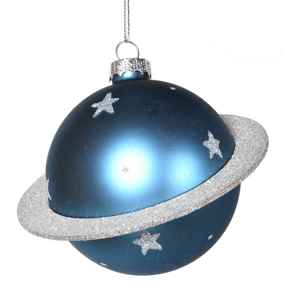 Planet Saturn Star Bauble Baubles £12.00