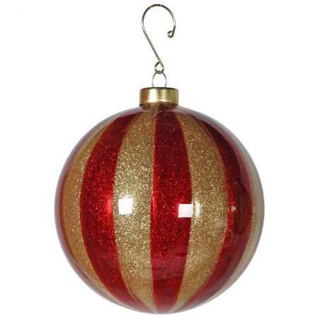 Red and Gold Stripe Bauble Baubles £12.00 Store UK, US, EU, AE,BE,CA,DK,FR,DE,IE,IT,MT,NL,NO,ES,SERed and Gold Stripe Bauble...