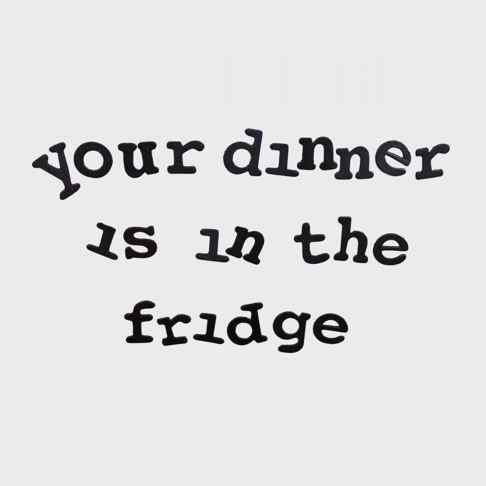 Alphabet Vintage Letter Fridge Magnets Smithers Archives £10.00      product_features