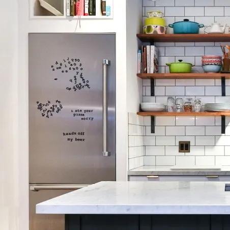 Alphabet Vintage Letter Fridge Magnets Smithers Archives £10.00      product_features