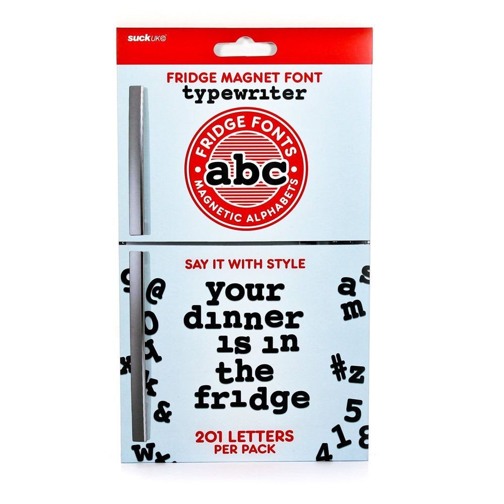 Alphabet Vintage Letter Fridge Magnets Smithers Archives £10.00      product_features
