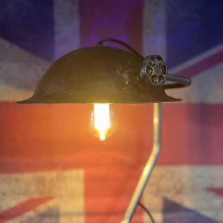 Soldier Helmet Lamp Lighting £280.00 Store UK, US, EU, AE,BE,CA,DK,FR,DE,IE,IT,MT,NL,NO,ES,SESoldier Helmet Lamp -60% £233.3...