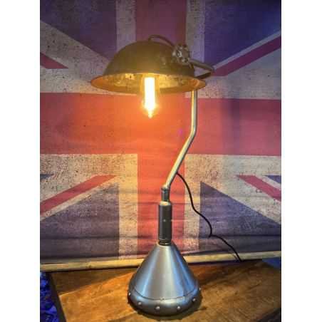 Soldier Helmet Lamp Lighting £280.00 Store UK, US, EU, AE,BE,CA,DK,FR,DE,IE,IT,MT,NL,NO,ES,SESoldier Helmet Lamp -60% £233.3...