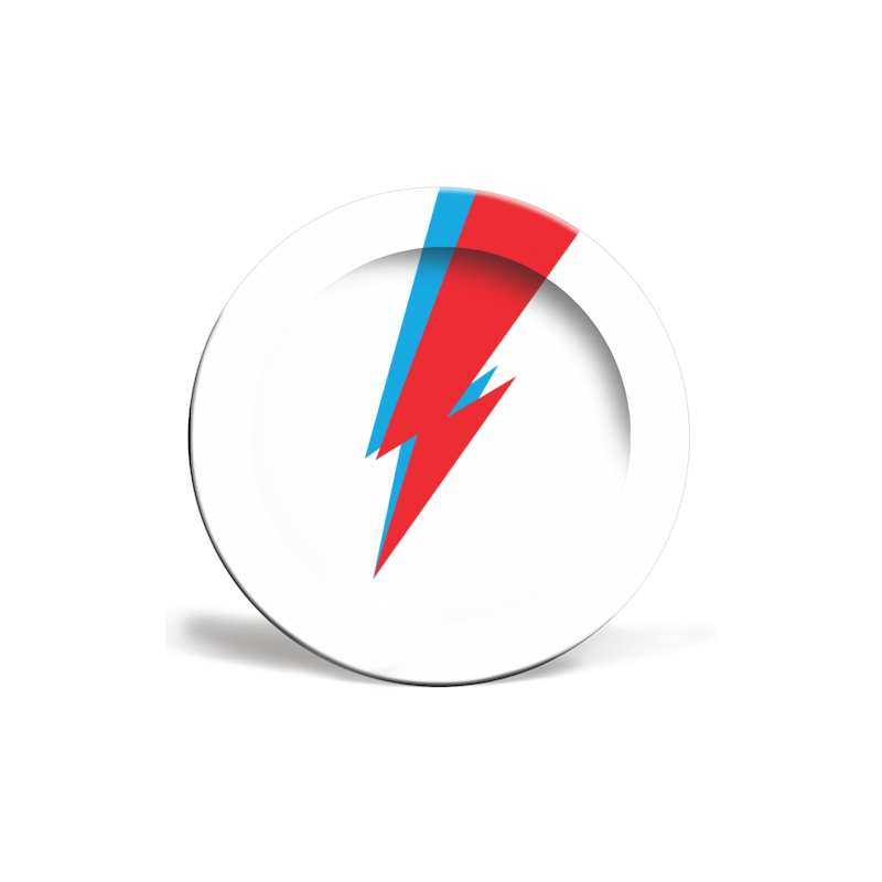 David Bowie Lightning Bolt Plate Smithers Archives  £29.00 Store UK, US, EU, AE,BE,CA,DK,FR,DE,IE,IT,MT,NL,NO,ES,SEDavid Bowi...