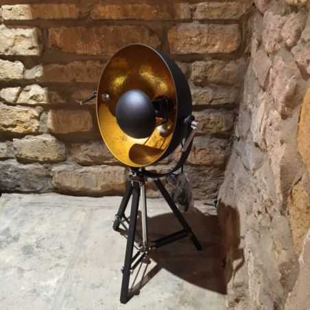 Tripod Spotlight Lamp Smithers Archives Smithers of Stamford £205.00 Store UK, US, EU, AE,BE,CA,DK,FR,DE,IE,IT,MT,NL,NO,ES,SE