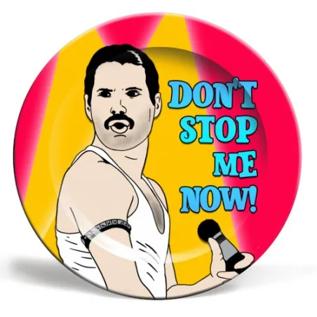 Freddie Dont Stop Me Now Plate  Tableware £27.00      product_features