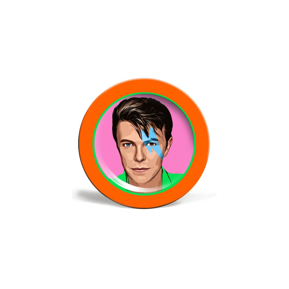 David Bowie Art Plate  Tableware £27.00      product_features