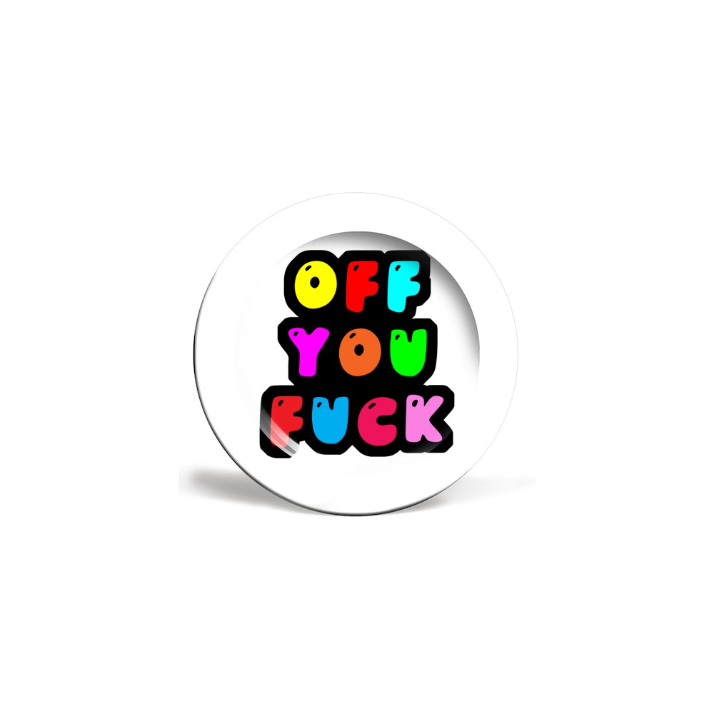 Off You F*CK Plate  Tableware £27.00      product_features