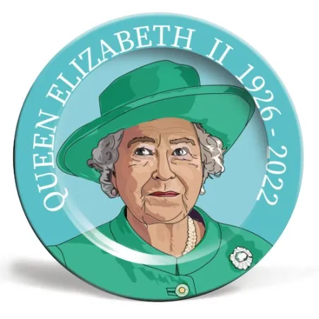 The Queen 1926 - 2022 Plate Tableware &pound;27.00 product_features