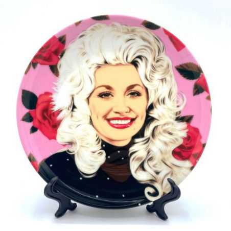 Dolly Parton Art Plate Tableware  £29.00 Store UK, US, EU, AE,BE,CA,DK,FR,DE,IE,IT,MT,NL,NO,ES,SEDolly Parton Art Plate produ...