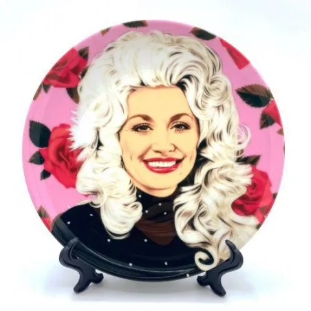 Dolly Parton Art Plate Gifts &pound;30.00 product_features