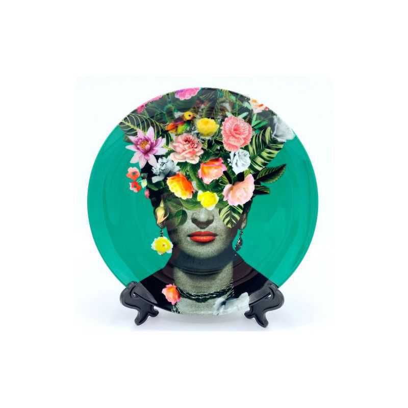 Frida Kahlo Art Plate Tableware  £29.00 Store UK, US, EU, AE,BE,CA,DK,FR,DE,IE,IT,MT,NL,NO,ES,SEFrida Kahlo Art Plate product...