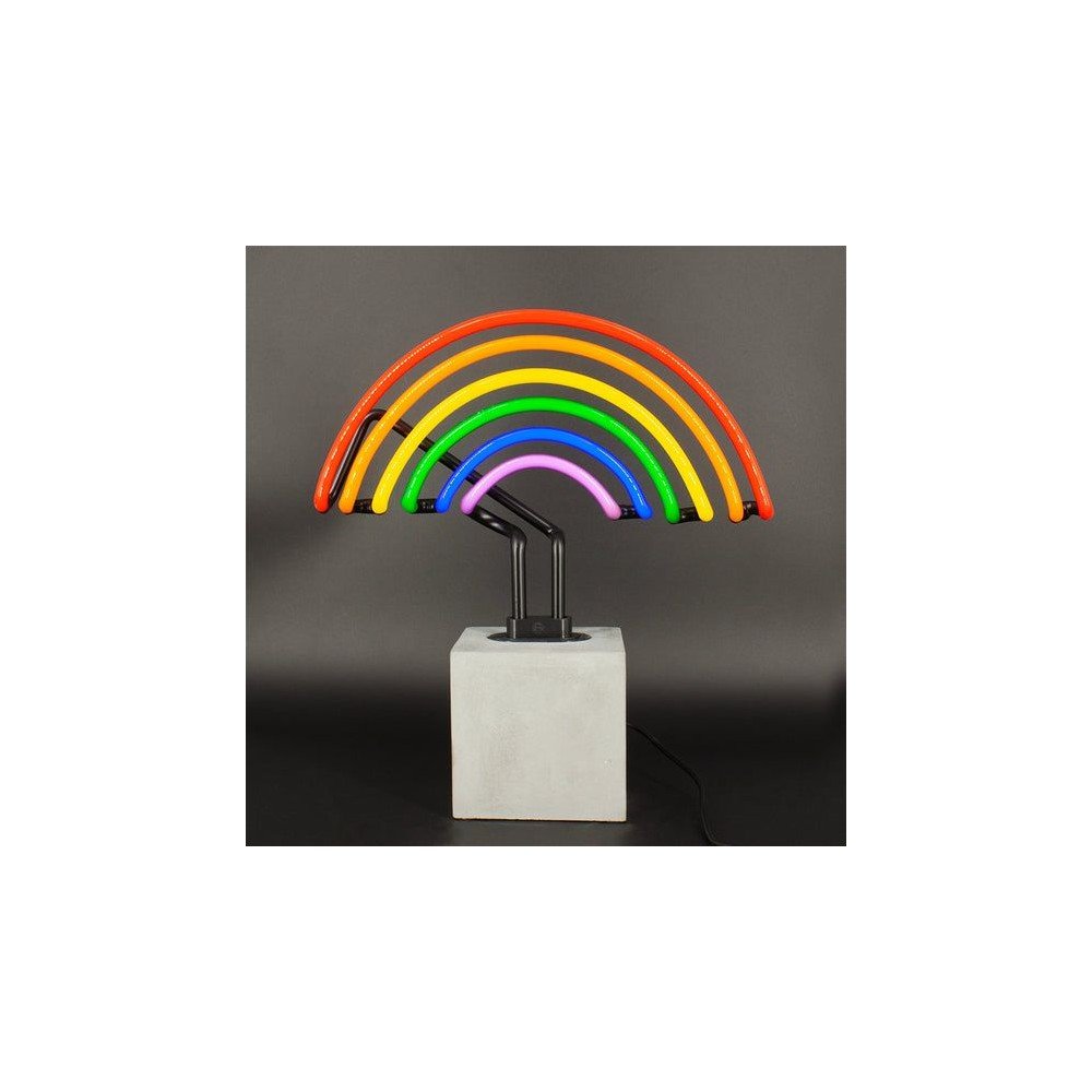 Rainbow Neon Light – Luxury Glass Wall Sign for Kids’ Room, Nursery Decor Smithers Your Custom Neon Sign & Neon Signs | Handm...