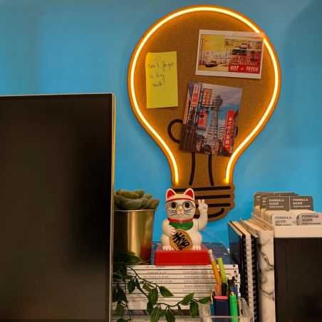 Light Bulb Neon Corkboard Neon Signs £40.00 Store UK, US, EU, AE,BE,CA,DK,FR,DE,IE,IT,MT,NL,NO,ES,SELight Bulb Neon Corkboar...