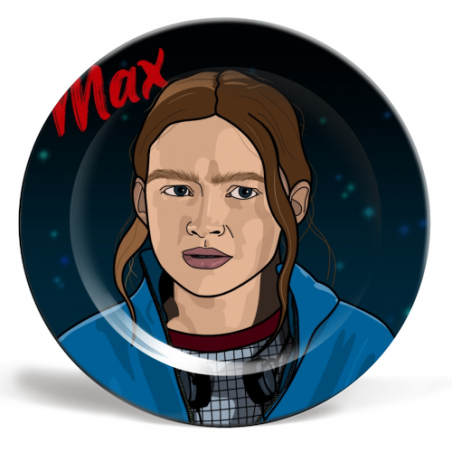 Stranger Things Max Plate Gifts  £29.00 Store UK, US, EU, AE,BE,CA,DK,FR,DE,IE,IT,MT,NL,NO,ES,SEStranger Things Max Plate pro...