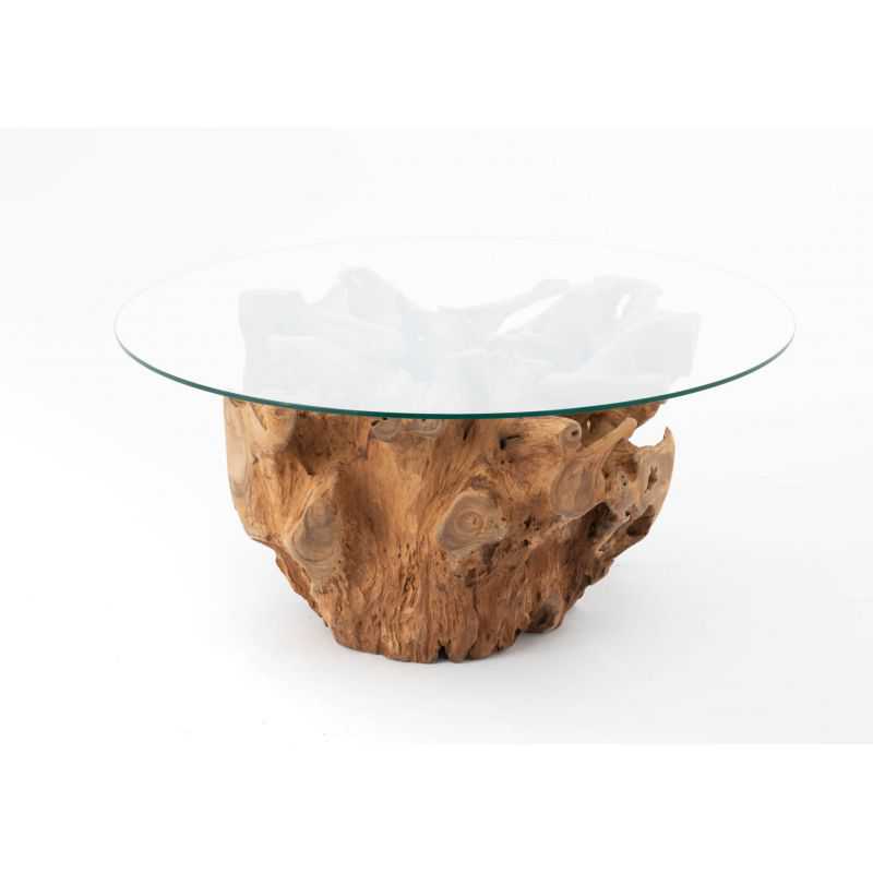 Glass Top Tree Trunk Coffee Table Side Tables & Coffee Tables Smithers of Stamford £1,000.00 Store UK, US, EU, AE,BE,CA,DK,FR...