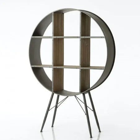 Orbital Storage Shelf Cabinet Smithers Cabinets & Sideboards £879.00 Living Room Fir Wood Steel product_features