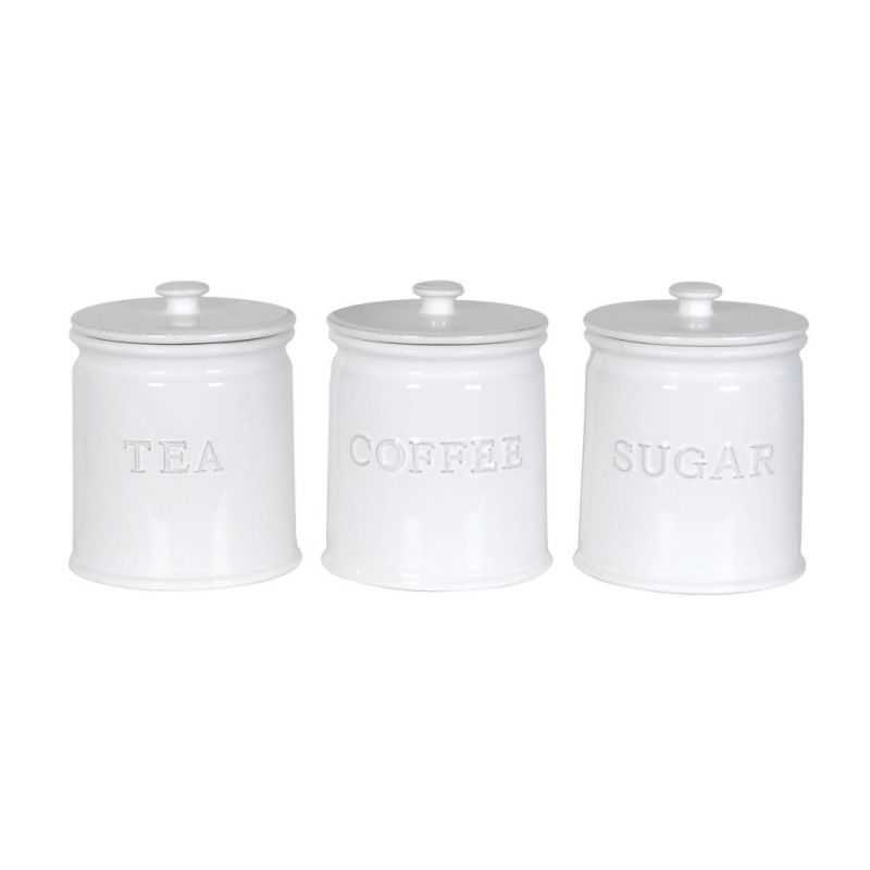 Ceramic Tea, Coffee & Sugar Jars Vintage Style Kitchen Accessories £49.00 Store UK, US, EU, AE,BE,CA,DK,FR,DE,IE,IT,MT,NL,NO...
