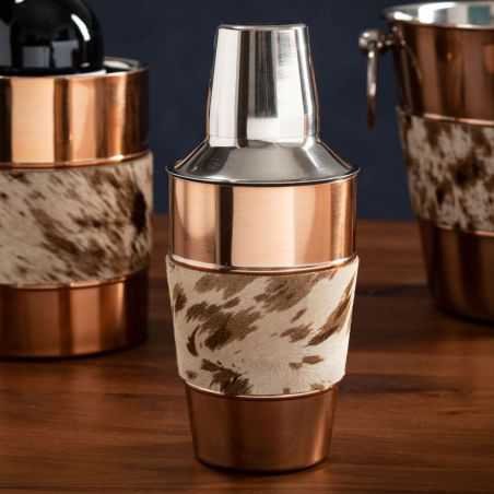 Cocktail Shaker Copper and Cowhide Tableware £17.00 Store UK, US, EU, AE,BE,CA,DK,FR,DE,IE,IT,MT,NL,NO,ES,SECocktail Shaker ...